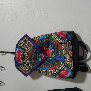 Backpack embroide
